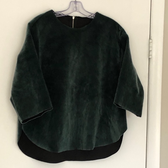 FAUX FUR TOP - Picture 1 of 5